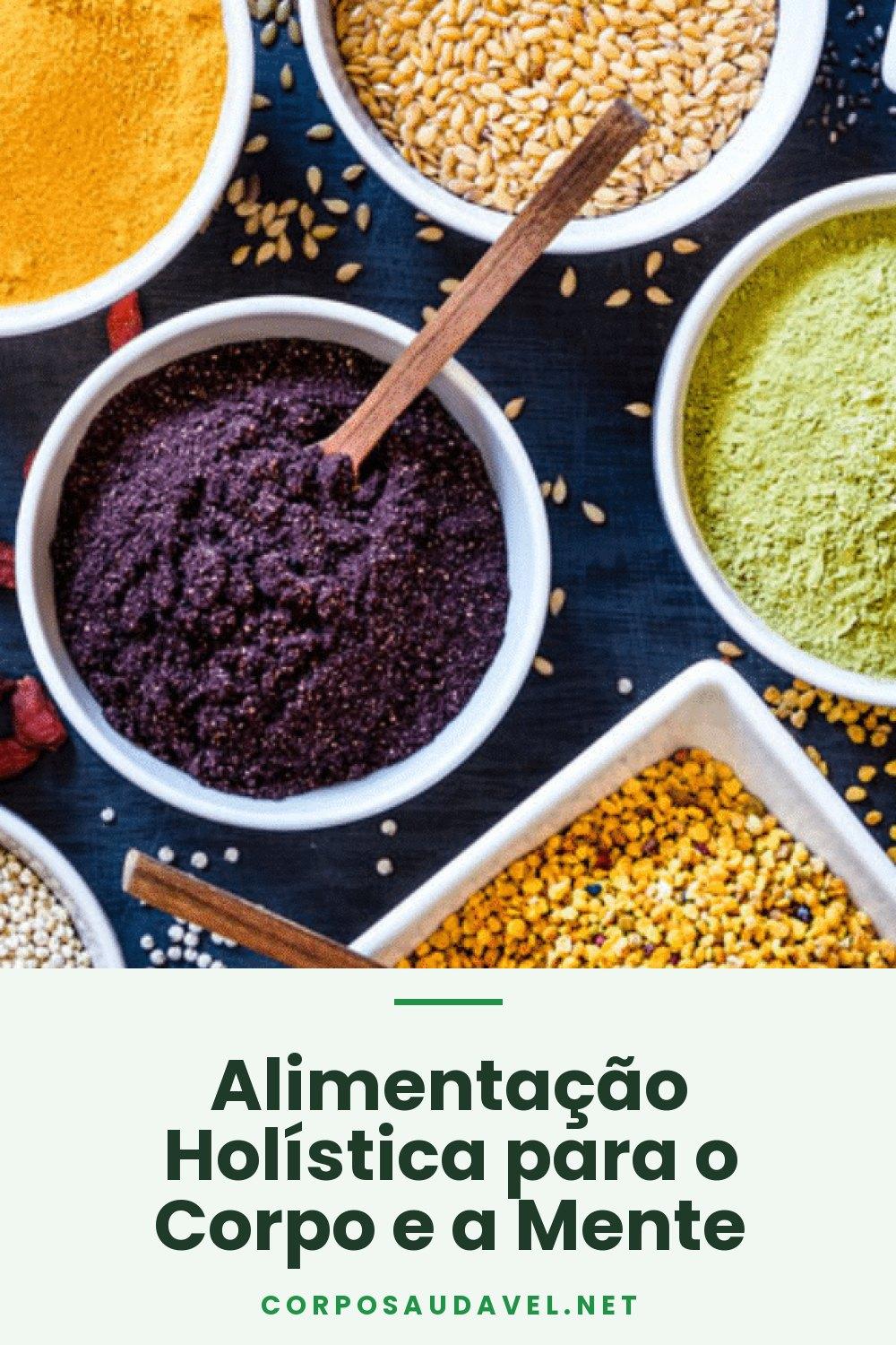 Alimentação Holística para o Corpo e a Mente