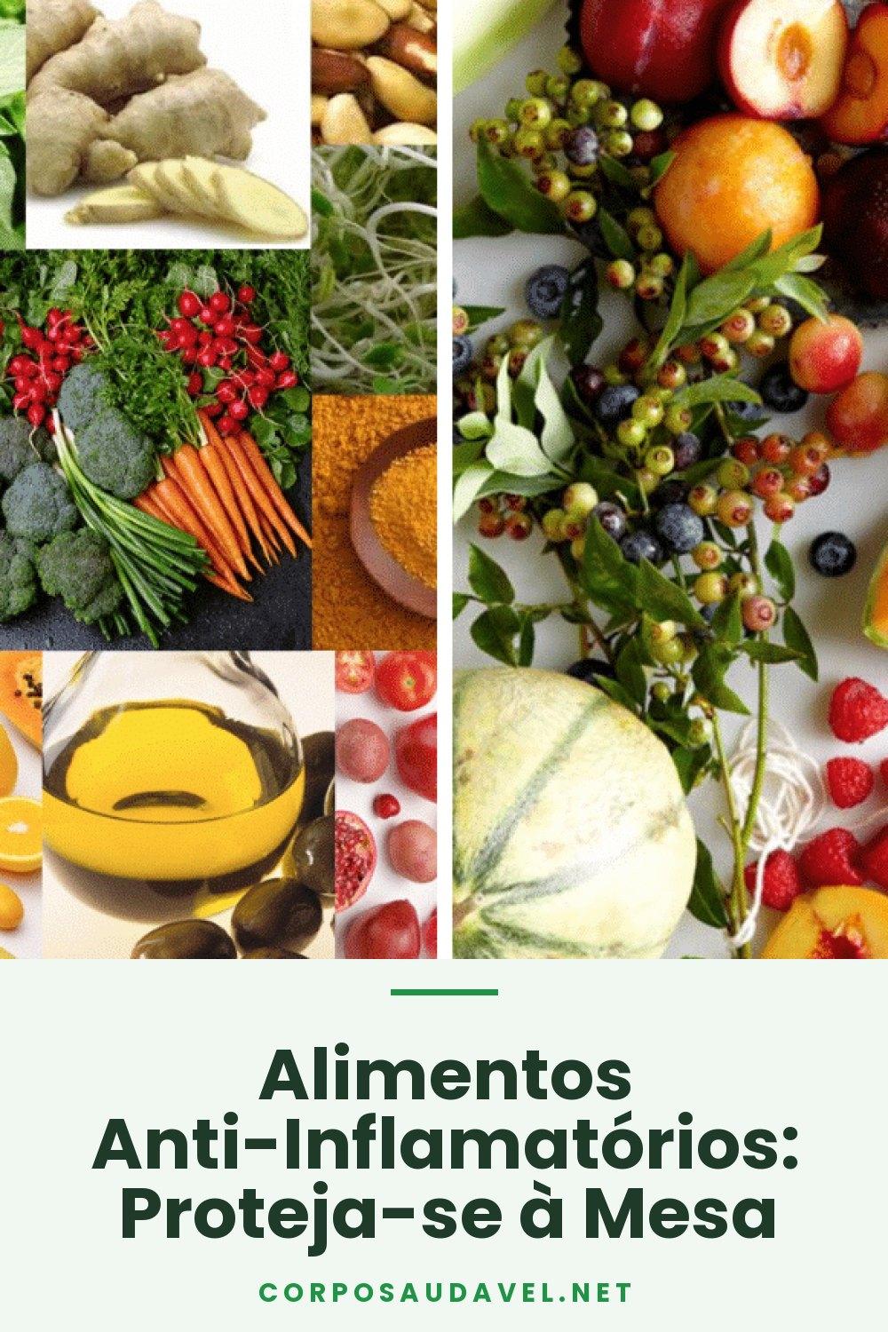 Alimentos Anti-Inflamatórios: Proteja-se à Mesa