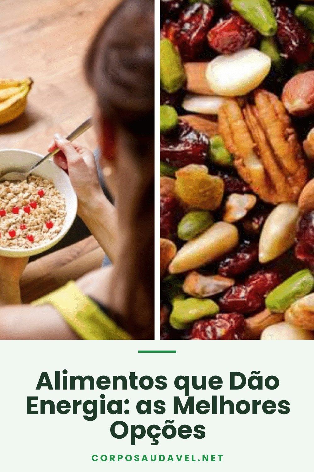 Alimentos que Dão Energia: as Melhores Opções