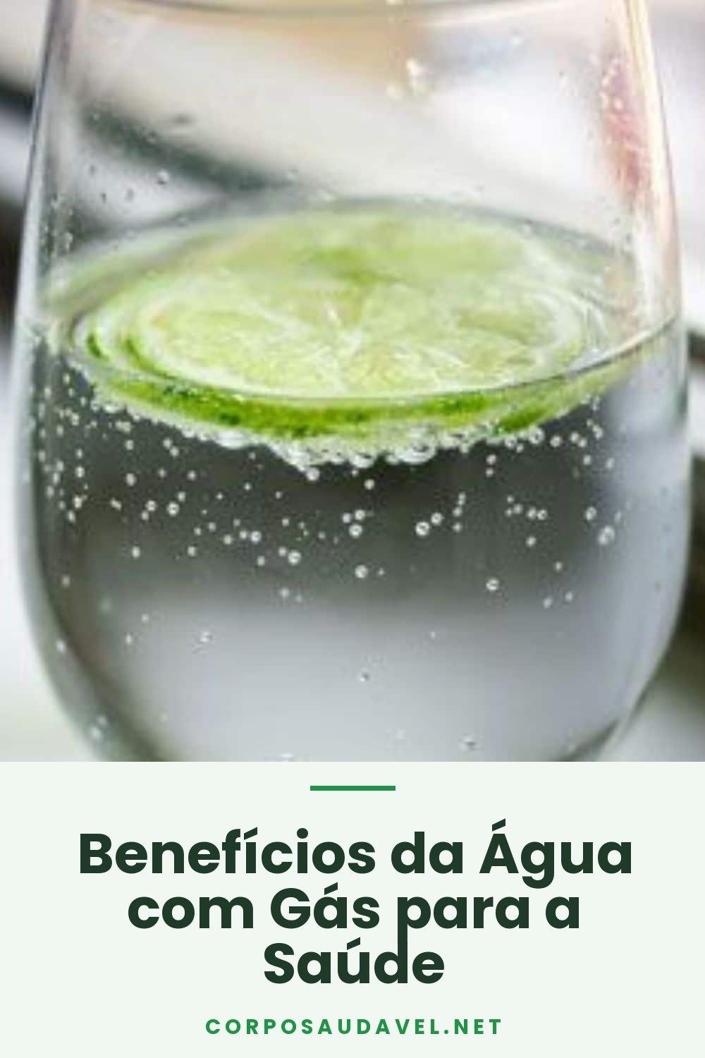 Benefícios da Água com Gás para a Saúde