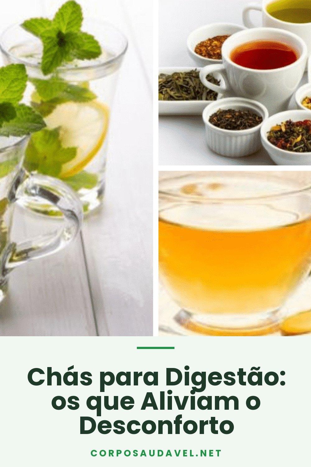 Chás para Digestão: os que Aliviam o Desconforto