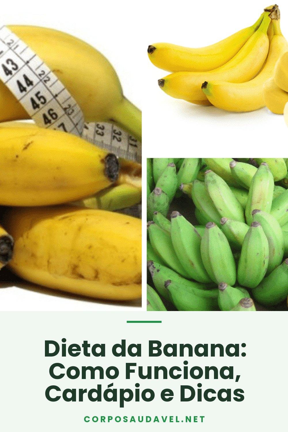 Dieta da Banana: Como Funciona, Cardápio e Dicas