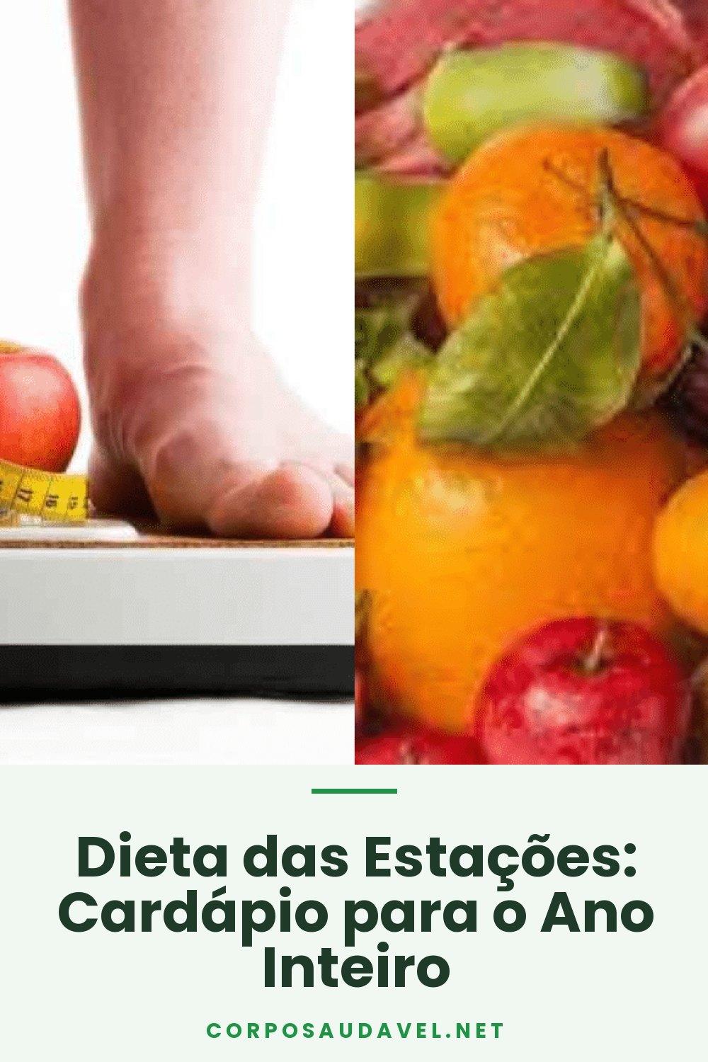 Dieta das Estações: Cardápio para o Ano Inteiro