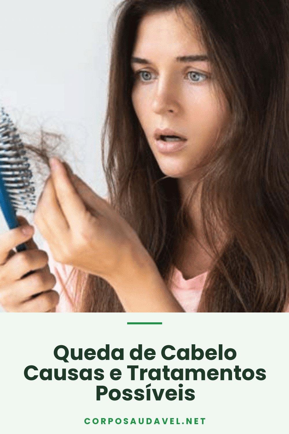 Queda de Cabelo Causas e Tratamentos Possíveis