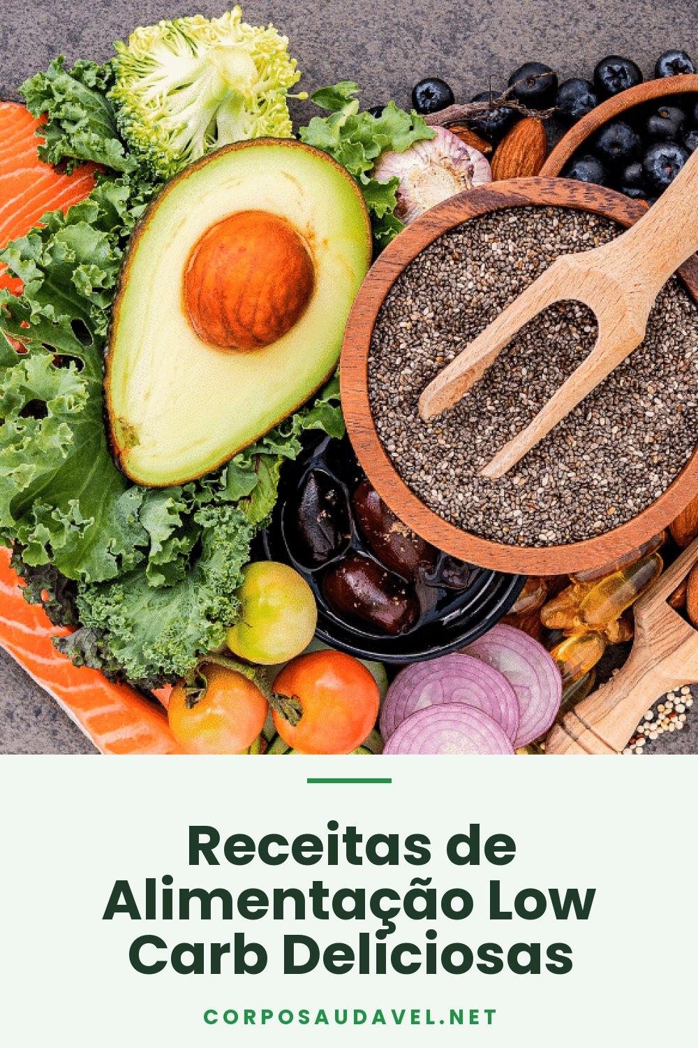 Receitas de Alimentação Low Carb Deliciosas