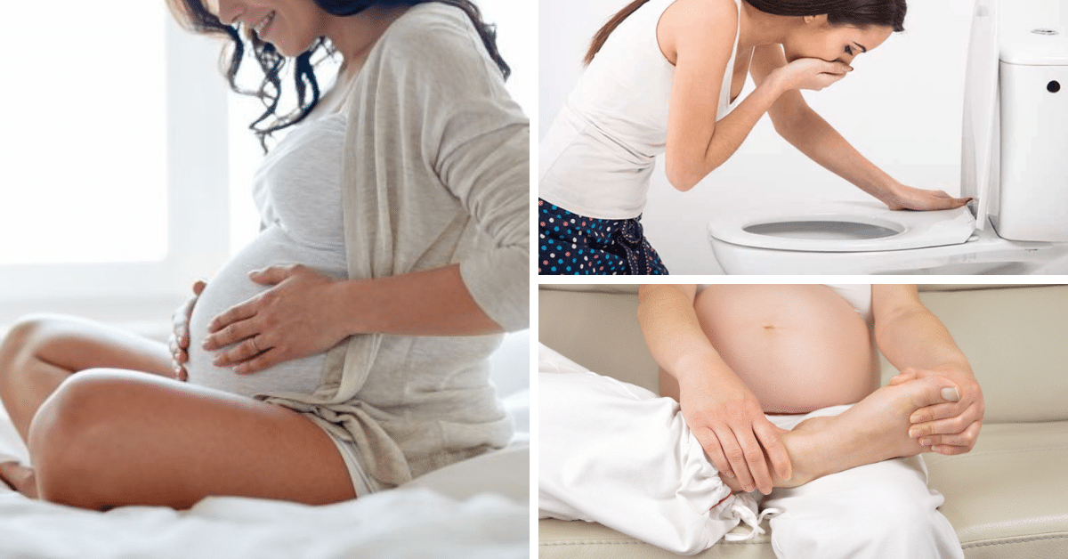 tratar incomodos da gravidez