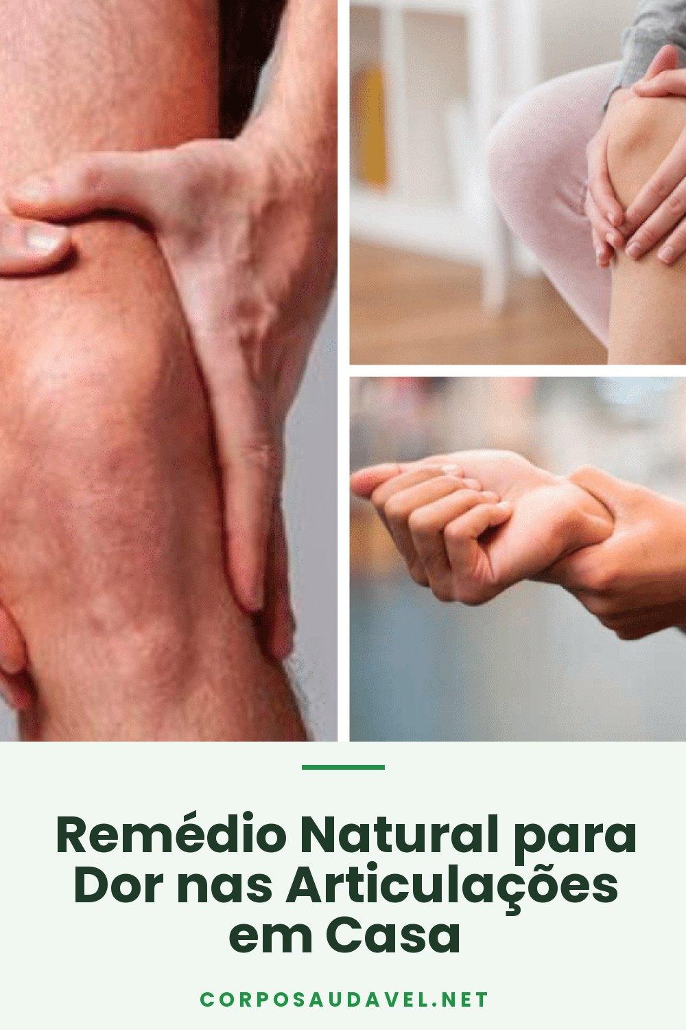 Remédio Natural para Dor nas Articulações em Casa